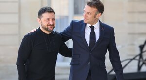 Miniatura: Rozmieszczenie wojsk na Ukrainie. Macron...