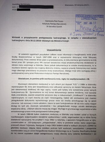 Stanisław Bortkiewicz / dokumenty
