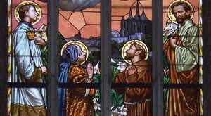 Miniatura: Uroczystość Wszystkich Świętych. "Doznają...