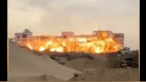 Miniatura: Parlament Hamasu został wysadzony w powietrze