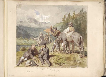Wojciech Gerson, Wycieczka artyst&oacute;w nad Smreczyński Staw