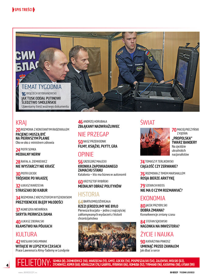 Spis treści numer "Do&nbsp;Rzeczy" nr 43