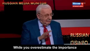 Miniatura: "Te narody znikną". W rosyjskiej TV mówią...