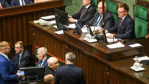 Miniatura: Hołownia do Kaczyńskiego w Sejmie: Proszę...