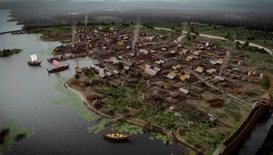 Miniatura: Tajemnicza osada nad Bałtykiem. Kto...