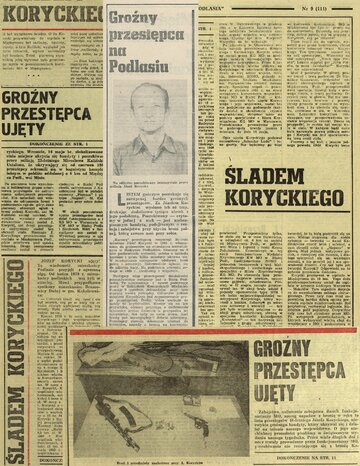 Kompilacja artykuł&oacute;w z&nbsp;prasy PRL na&nbsp;temat J&oacute;zefa Koryckiego.
