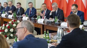 Miniatura: "Minę prezydenta opiszę kiedyś w książce"....