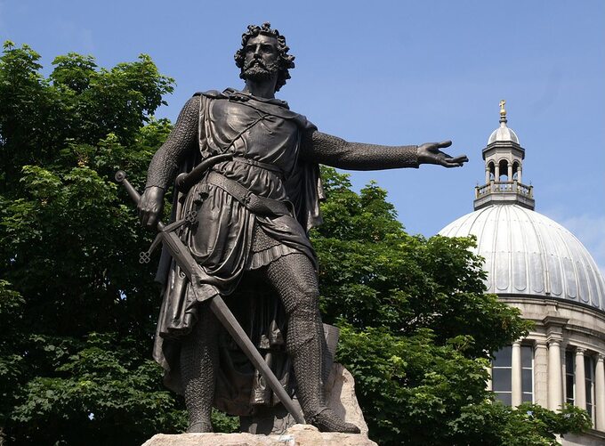 Posąg Williama Wallace'a w Aberdeen