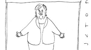 Miniatura: Merkel auf wiedersehen