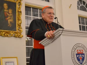 Miniatura: Kardynał Burke chce wyrzucić synodalność...