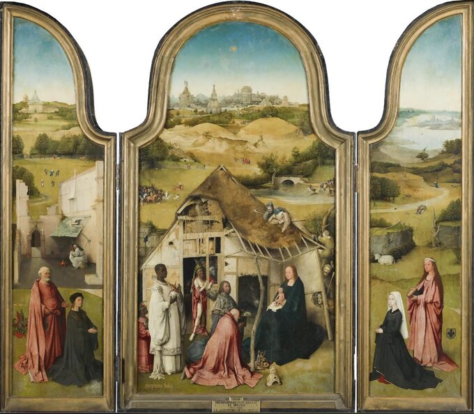 Hieronim Bosch, Pokłon Trzech Króli (ok. 1485)
