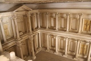 Biblioteka Ulpia na&nbsp;Forum Trajana -&nbsp;makieta