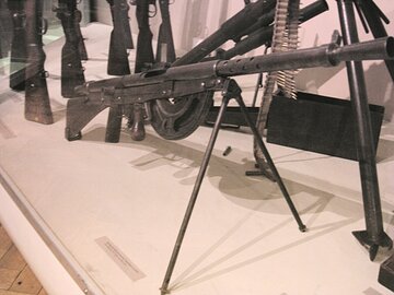 Rkm Chauchat w&nbsp;zbiorach Muzeum Wojska Polskiego w&nbsp;Warszawie.