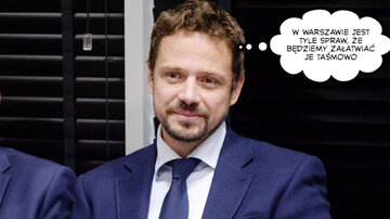 Taśma Trzaskowskiego. Memy 