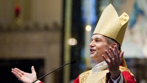 Miniatura: Amerykański biskup: Nie udzielę Komunii...