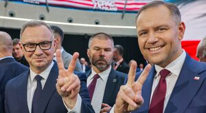 Miniatura: Spotkanie Andrzeja Dudy z Karolem...