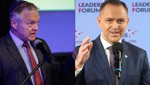 Miniatura: Przed RBN Nawrocki spotkał się z Rosem....