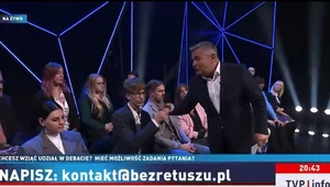 Miniatura: Czyż wyrwał mikrofon działaczowi...