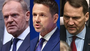 Miniatura: Tusk: Takiej trójki jak Trzaskowski,...