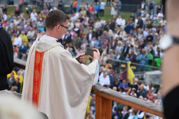 Msza święta na jasnogórskich błoniach 