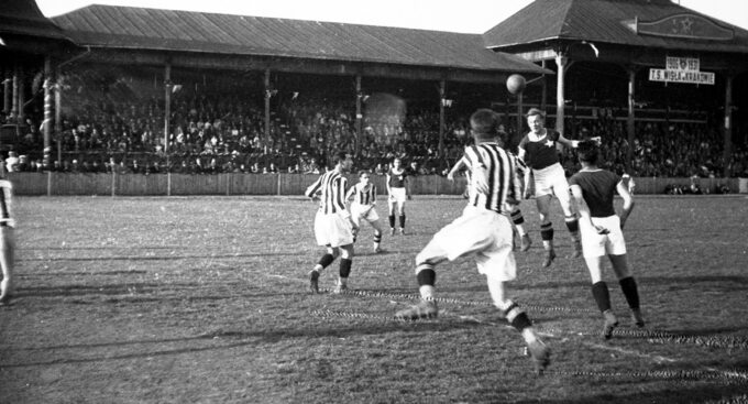 Mecz Wisła-Cracovia w maju 1931 r.