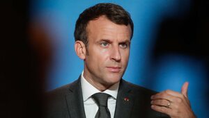 Miniatura: Macron znów mówi o ewentualnym wysłaniu...