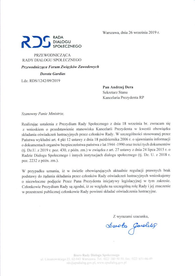 Rada Dialogu Społecznego