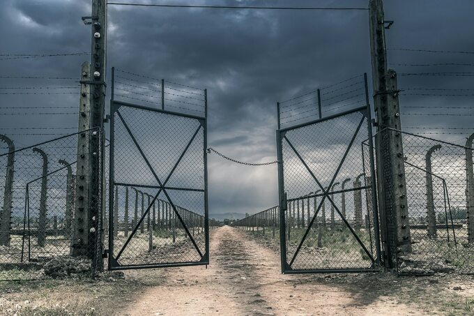Były niemiecki obóz Auschwitz-Birkenau