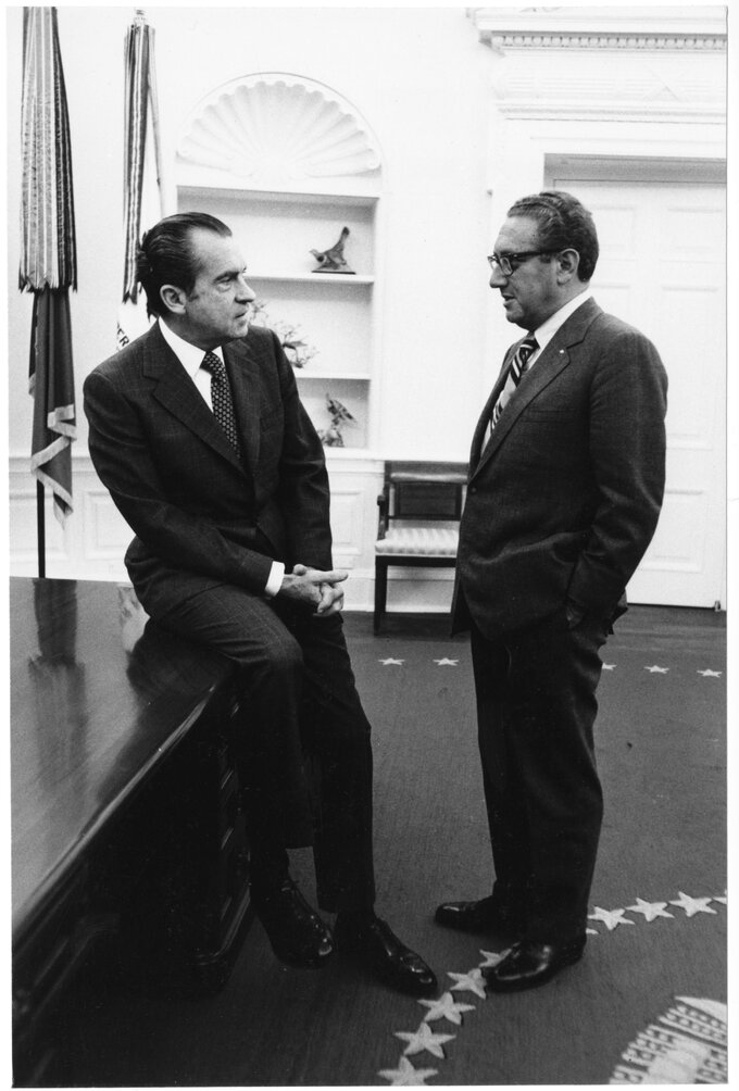 Richard Nixon i Henry Kissinger
