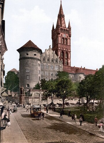 Zamek Krzyżacki, Kr&oacute;lewiec (wysadzony przez Sowiet&oacute;w latach 60. XX wieku)