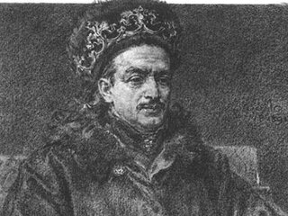 Kazimierz Jagiellończyk. Rysunek Jana Matejki