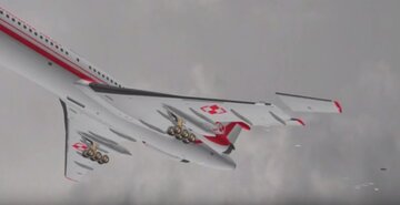 Rozpad Tu-154M w&nbsp;ostatniej fazie lotu