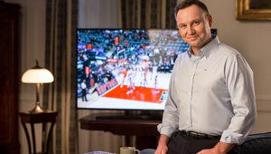 Miniatura: "Polska noc" w NBA. Prezydent opublikował...