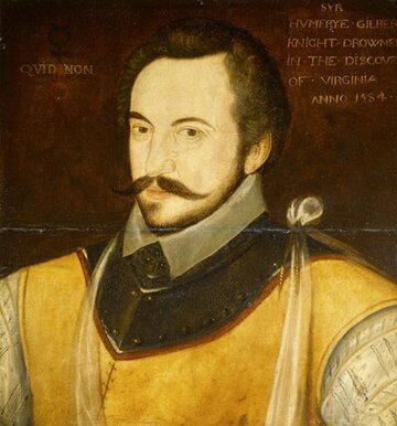 Humphrey Gilbert, ok. 1584&nbsp;r. Artysta nieznany