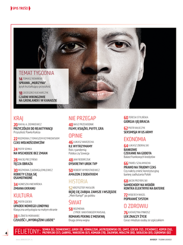 "Do&nbsp;Rzeczy" nr 12, spis treści