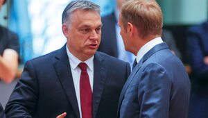 Miniatura: Szef Rady Europejskiej: Tusk i Orban mają...