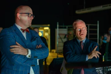 Mec. Jerzy Kwaśniewski i Marek Jurek 