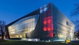 Gmach Muzeum Historii Żyd&oacute;w Polskich POLIN w&nbsp;Warszawie