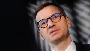 Miniatura: Morawiecki o "taśmach Banasia": Służby...