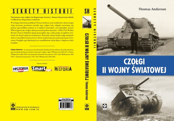 Okładka Czołgi II wojny