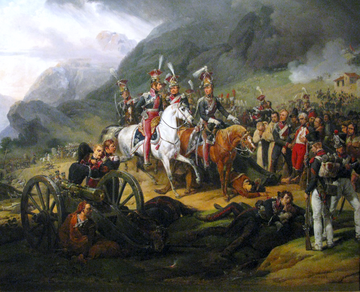 Bitwa pod&nbsp;Somosierrą, mal. Horace Vernet