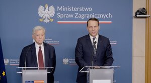 Miniatura: Trump z Nawrockim i Poczobut. Wysłannik...