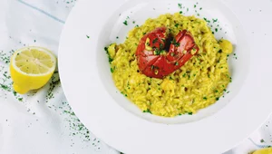 Miniatura: Risotto milanese alla libanese