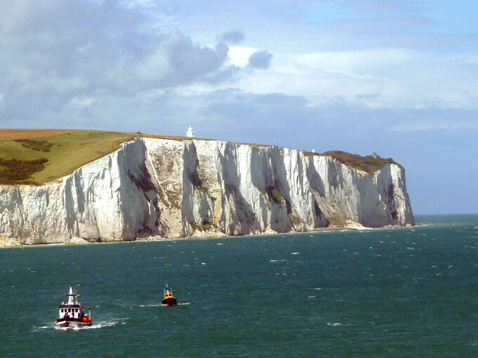 Białe klify w Dover