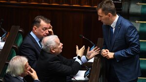 Miniatura: Schreiber dostał "burę" od prezesa PiS?...