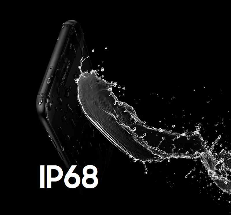 Obudowa Samsunga spełnia standardy IP68, co oznacza, że jest wodoodporna