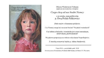 "Czego chcą od&nbsp;nas biedni Niemcy?"