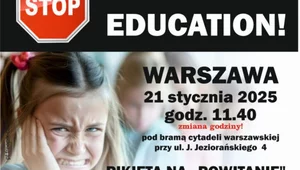 Miniatura: Stop edukacji włączającej! Jutro pikieta...