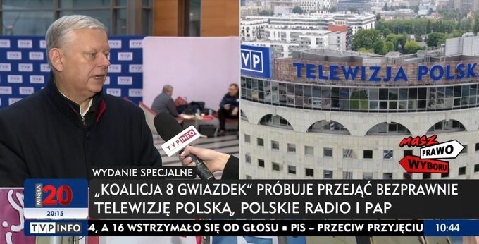 Wydanie specjalne w TVP Info