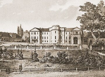 Pałac Sanguszk&oacute;w w&nbsp;Sławucie.